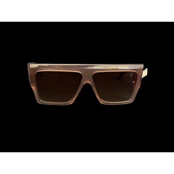 Celine Brown BOLD 3 DOTS Sunglasses Glasses Women CL400921 45F Made in Italy - Picture 5 of 10